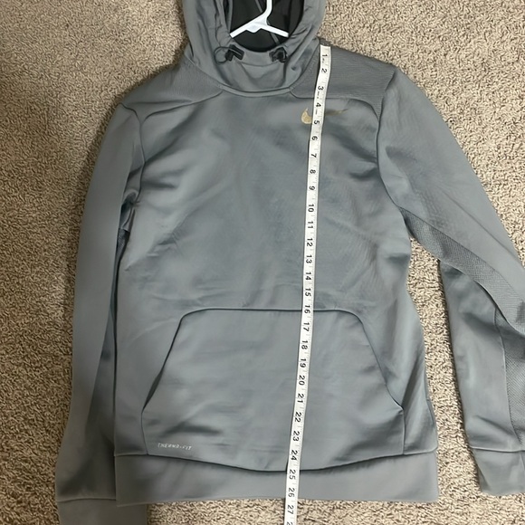 Nike Therma Fit Men’s Gray Hoodie Size Small - Picture 7 of 10